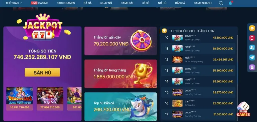 Đa dạng trò chơi cá cược tại ku88 chính thức